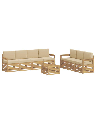 Set divani Legno di Acacia Massello