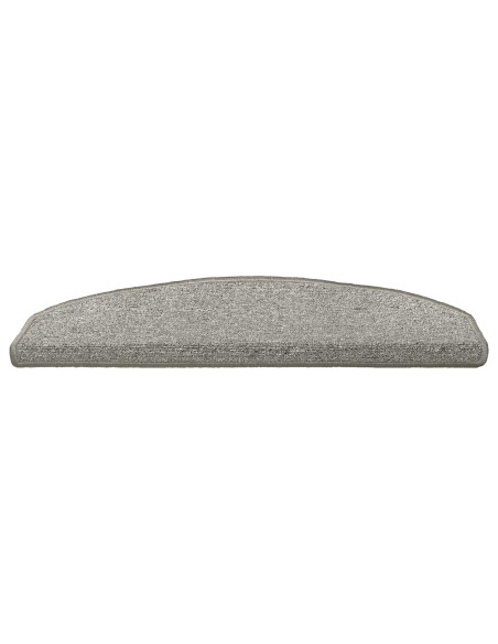 Tappetini per scale autoadesivi 15 pcs Grigio Chiaro