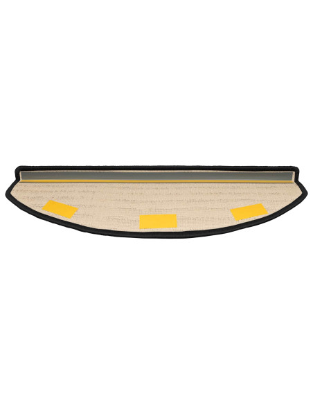 Tappetini per scale autoadesivi Semicircolare 15 pcs Antracite