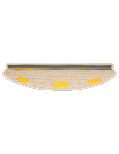 Tappetini per scale autoadesivi 15 pcs Marrone Chiaro