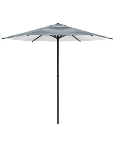 Ombrello da giardino 230 x 230 cm Poliestere Rettangolare