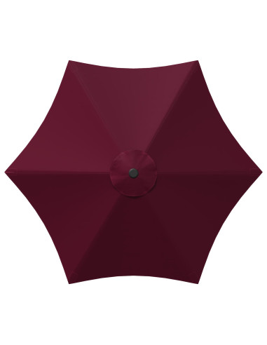 Ombrello da giardino 230 x 230 cm Poliestere Rettangolare