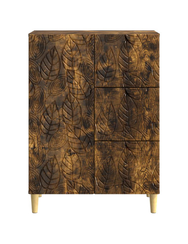 Credenza Rovere Fumo 66 x 34,5 x 90 cm Legno ingegnerizzato