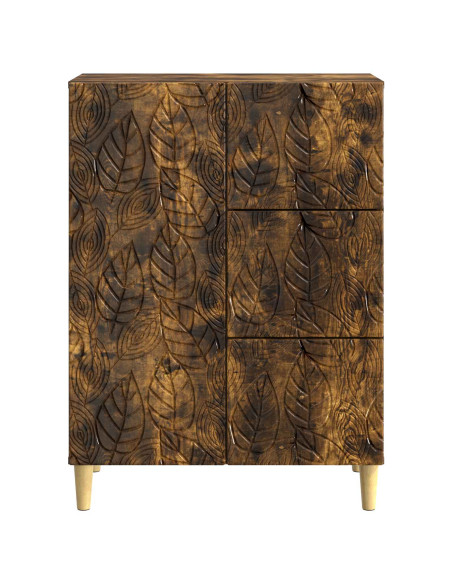 Credenza Rovere Fumo 66 x 34,5 x 90 cm Legno ingegnerizzato