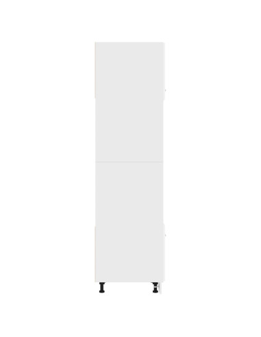 Mobile Microonde “Lyon” Bianco Lucido 60x57x207 cm