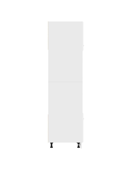 Mobile Microonde “Lyon” Bianco Lucido 60x57x207 cm