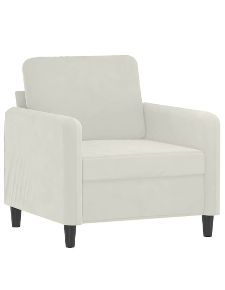 Poltrona Crema 60 cm Velluto