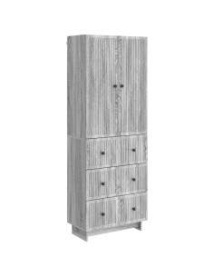 Set di armadi 2 pcs 66 x 34,5 x 90 cm Legno ingegnerizzato