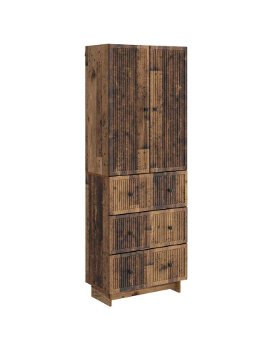 Set di armadi 2 pcs 66 x 34,5 x 90 cm Legno ingegnerizzato