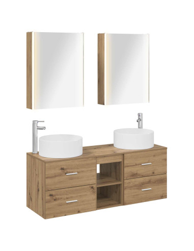 Set di mobili per il bagno 5 pcs Rovere Artigianale