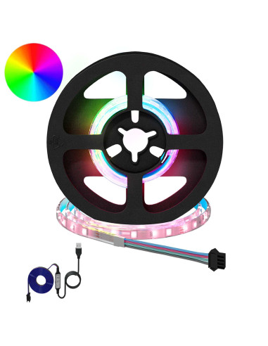 Striscia LED 12 pcs Nero e trasparente 250 mm Rame e plastica