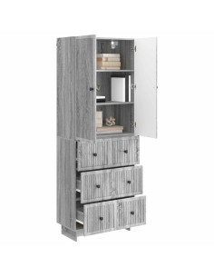 Set di armadi 2 pcs 66 x 34,5 x 90 cm Legno ingegnerizzato 2