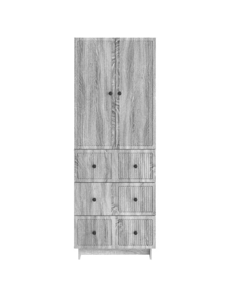 Set di armadi 2 pcs 66 x 34,5 x 90 cm Legno ingegnerizzato