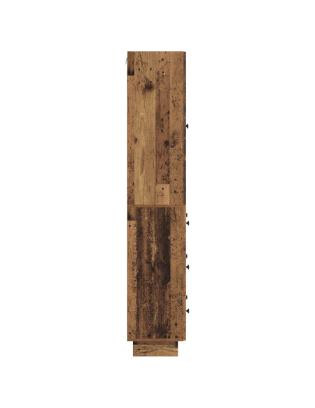 Set di armadi 2 pcs 66 x 34,5 x 90 cm Legno ingegnerizzato