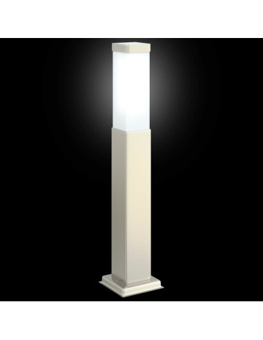 Lampada a paletto 50 cm in Acciaio Inox IP44