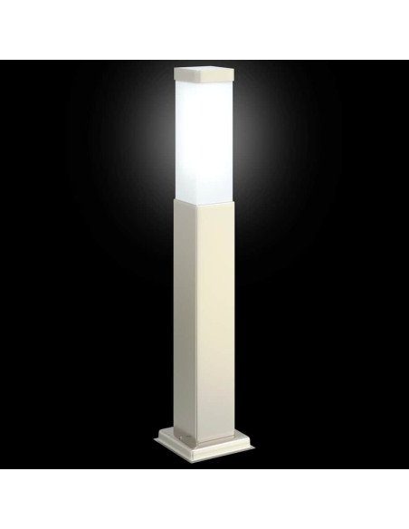 Lampada a paletto 50 cm in Acciaio Inox IP44
