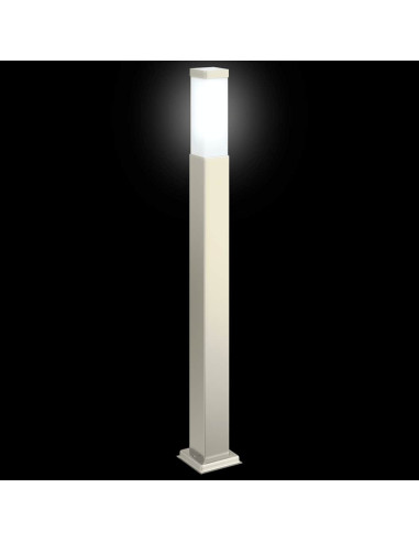 Lampada a paletto 80 cm in Acciaio Inox IP44