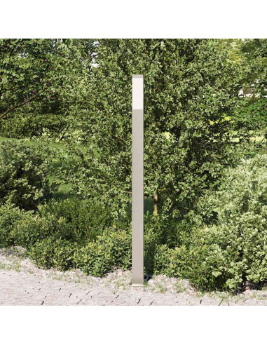 Lampada a paletto 110 cm in Acciaio Inox IP44