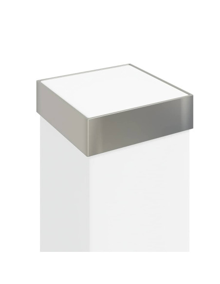 Lampioni a palo 3 pz 110 cm Acciaio Inox IP44