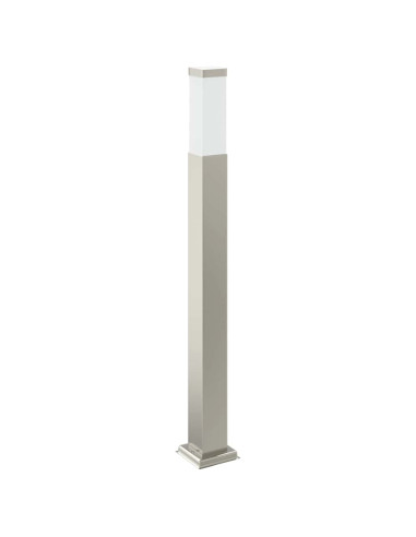 Lampada a paletto con sensore 80 cm Acciaio Inox IP44