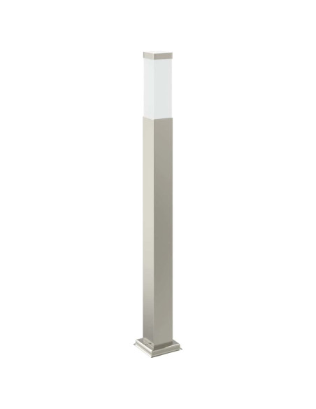 Lampada a paletto con sensore 80 cm Acciaio Inox IP44