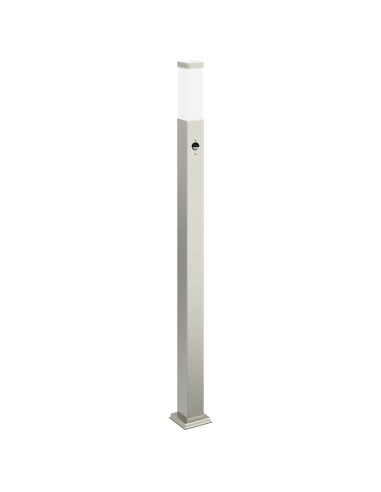 Lampada a paletto con sensore 110 cm Acciaio Inox IP44