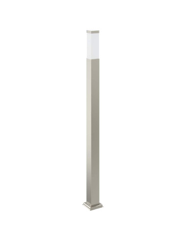 Lampada a paletto con sensore 110 cm Acciaio Inox IP44