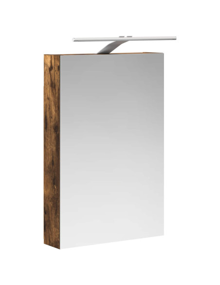 Set di mobili per il bagno 5 pcs Rovere Fumo