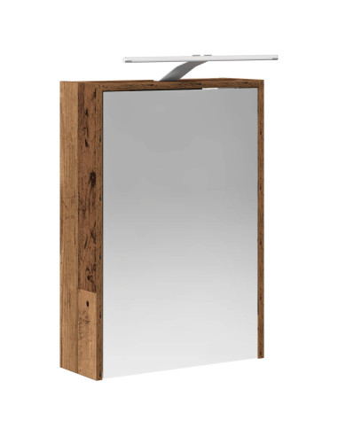 Set di mobili per il bagno 5 pcs Legno antico