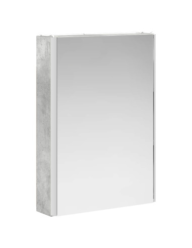 Set di mobili per il bagno 5 pcs Grigio Cemento