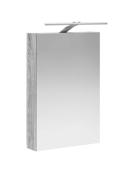 Set di Armadi da Bagno 5 pcs Sonoma grigio 40 x 10,5 x 60,5 cm