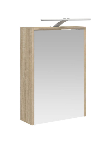 Set di Armadi da Bagno 5 pcs Rovere Sonoma 43 x 16 x 62,5 cm