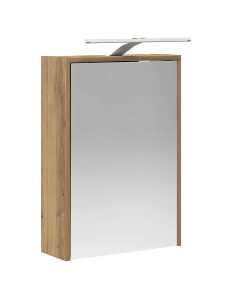 Set di Armadi da Bagno 5 pcs Rovere Artigianale