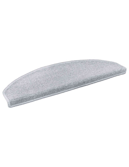 Tappetini per scale autoadesivi 15 pcs Grigio Chiaro