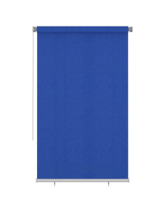 Tenda a Rullo per Esterni 140x230 cm Blu HDPE