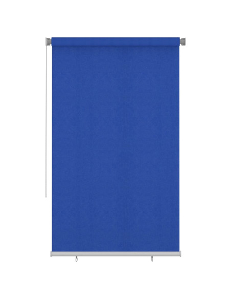 Tenda a Rullo per Esterni 140x230 cm Blu HDPE