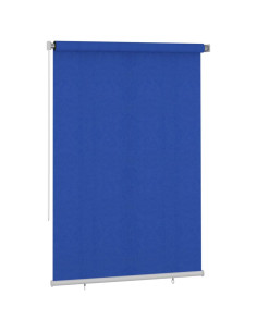 Tenda a Rullo per Esterni 160x230 cm Blu HDPE