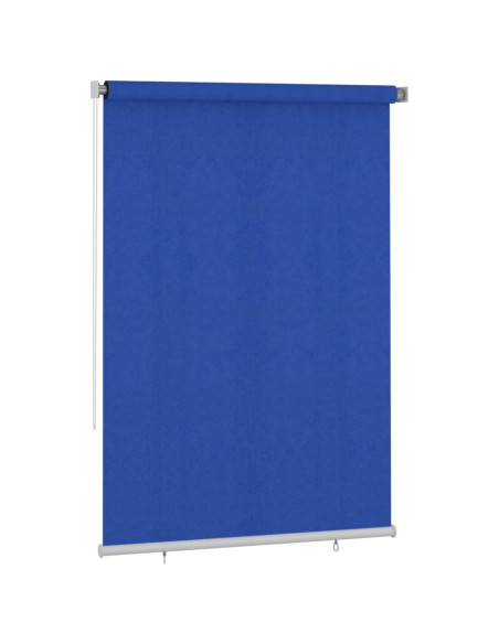 Tenda a Rullo per Esterni 160x230 cm Blu HDPE