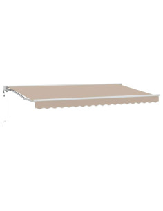Struttura della tenda Beige 400 x 200 cm 2