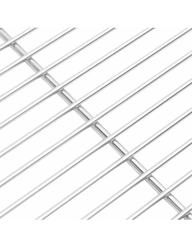 Griglia Argento 40 x 30 cm Acciaio inossidabile