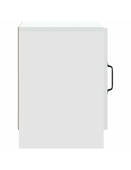 Armadio da Notte Bianco 43 x 34,5 x 47 cm Legno ingegnerizzato