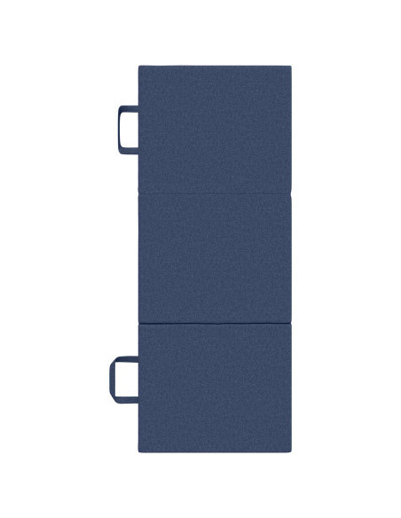 Divano Letto Pieghevole 75 x 67 x 45 cm Blu