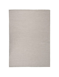 Tappeto da Esterni a Tessitura Piatta 200x280 cm Grigio Chiaro