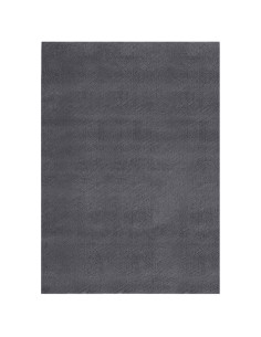 Tappeto Soffice Pelo Corto 160x230 cm Antiscivolo Antracite 2
