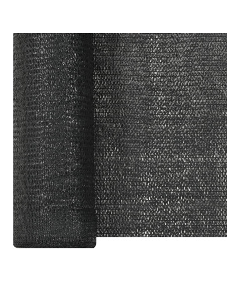 Rete per Privacy Nera 3,6x10 m in HDPE 195 g/m²
