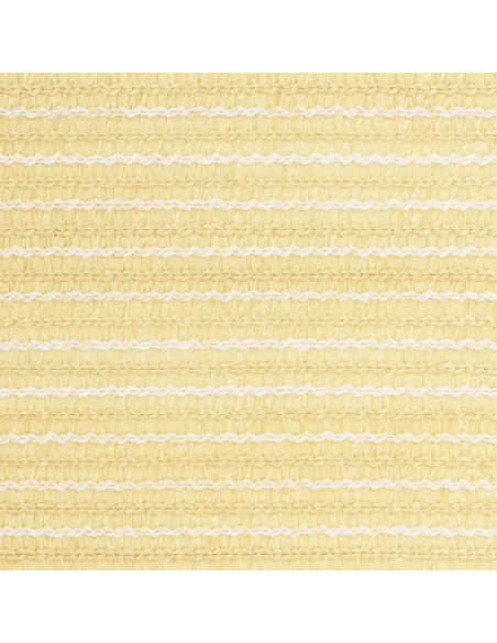Schermo Frangivista per Balcone Beige 90x500 cm in HDPE