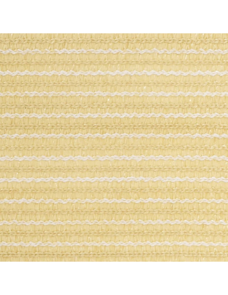Paravento da Balcone Beige 120x400 cm in HDPE