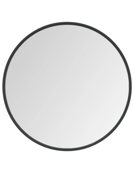 Specchio da Parete Nero 60 cm