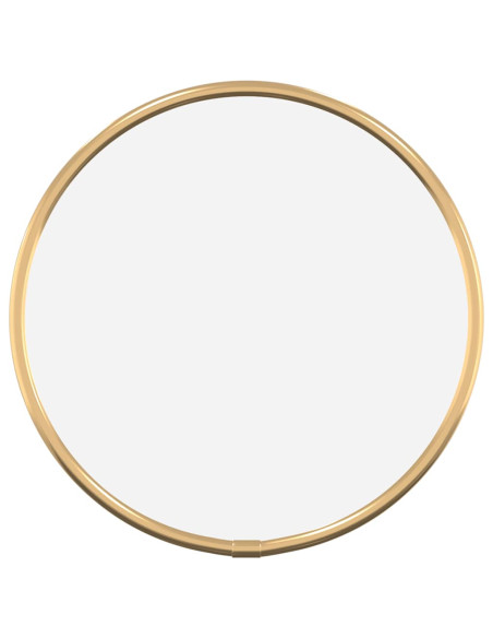Specchio da Parete Dorato Ø 20 cm Rotondo