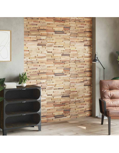 Pannelli per Pareti 10 pz 1,03 m² in Legno Massello di Recupero
